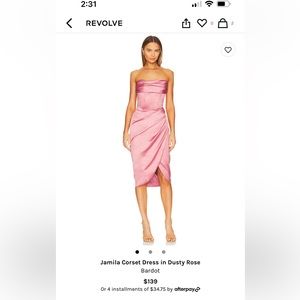 Jamila Corset Dress by Bardot